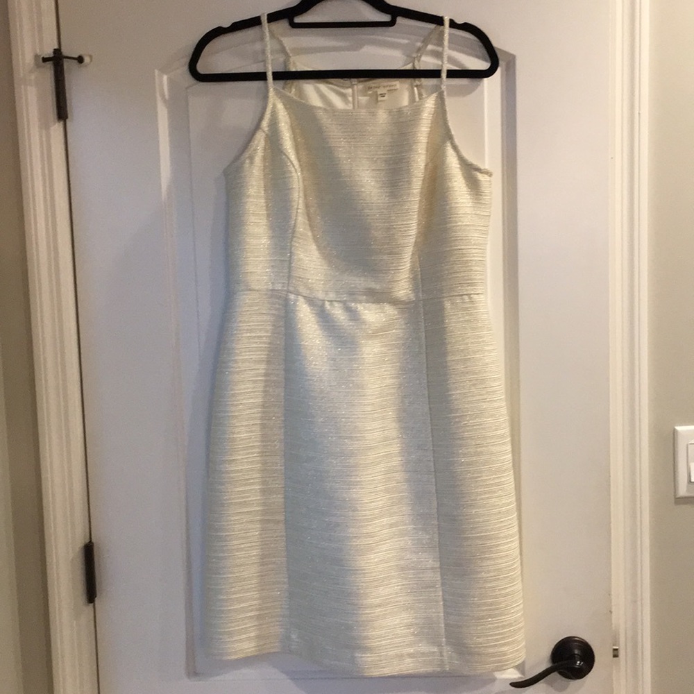 Gold and Cream Dress